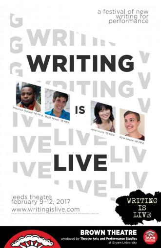 Writing is Live poster